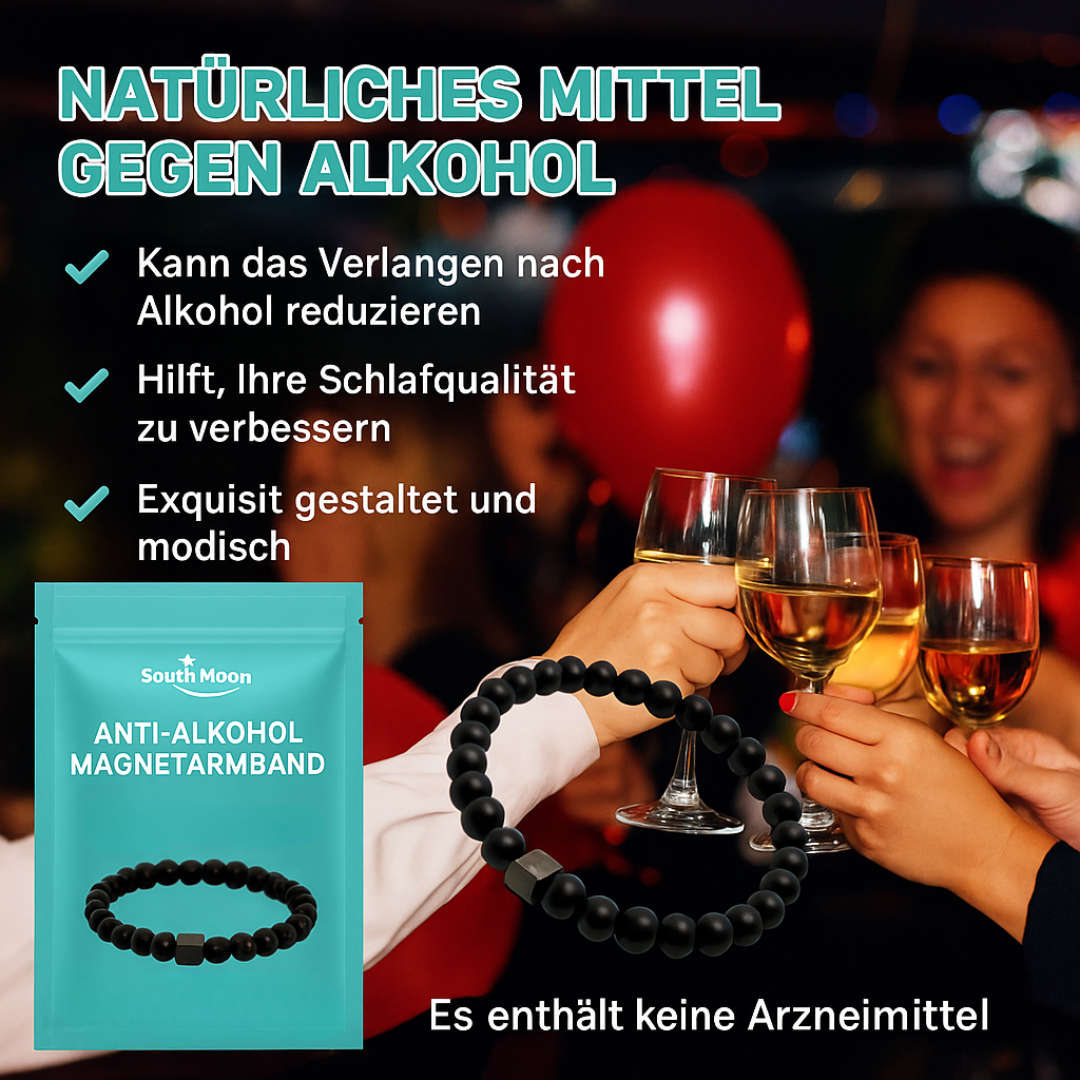 SouthMoon™ Anti-Alkohol Armband + Gratis E-Book